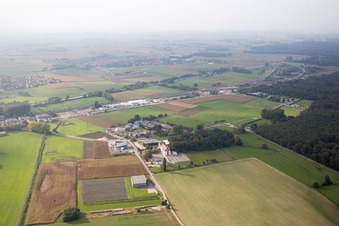 Vendenheim in the state Bas-Rhin, France out of the air
