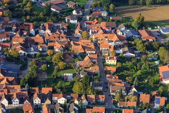 Brühlstr in the district Mörzheim in Landau in der Pfalz in the state Rhineland-Palatinate, Germany