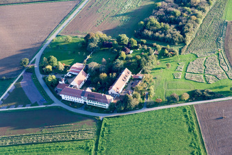 Oblique view of Workshop for Assisted Living of hidden Talents GmbH in the district Haftelhof in Schweighofen in the state Rhineland-Palatinate, Germany