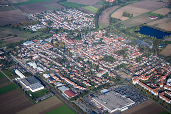 District Bobenheim in Bobenheim-Roxheim in the state Rhineland-Palatinate, Germany