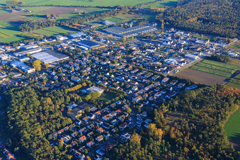 Zedernstr in Lorsch in the state Hesse, Germany