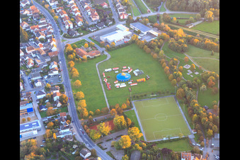 Circus on the festival meadow at the Maria-Jockel daycare center in Gernsheim in the state Hesse, Germany