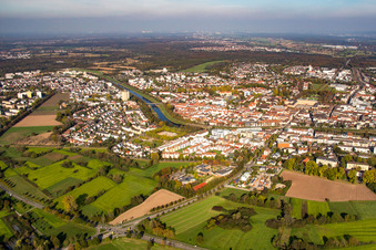 From the southwest in Rastatt in the state Baden-Wuerttemberg, Germany
