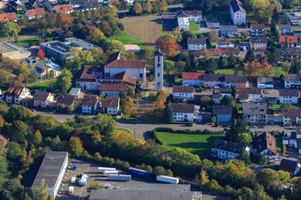 Sacred Heart - Community Center in Rastatt in the state Baden-Wuerttemberg, Germany