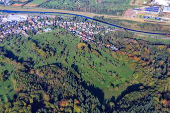Waldstr in the district Oberndorf in Kuppenheim in the state Baden-Wuerttemberg, Germany