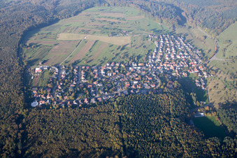 District Schluttenbach in Ettlingen in the state Baden-Wuerttemberg, Germany