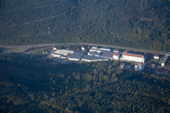 Spinning mill in the Alb Valley in Ettlingen in the state Baden-Wuerttemberg, Germany