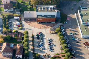 Building of the indoor arena Relais Culturel La Saline in Soultz-sous-Forets in , France