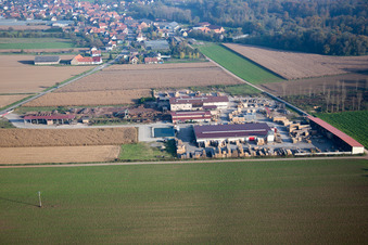 Niederrœdern in the state Bas-Rhin, France