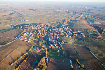 Aerial photograpy of District Mörzheim in Landau in der Pfalz in the state Rhineland-Palatinate, Germany