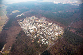 KIT North in the district Leopoldshafen in Eggenstein-Leopoldshafen in the state Baden-Wuerttemberg, Germany