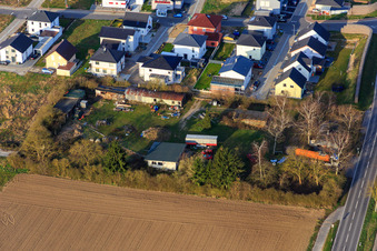 Freight forwarding property on the B427 in Minfeld in the state Rhineland-Palatinate, Germany