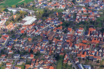 Catholic Church of St. John the Baptist in Harthausen in the state Rhineland-Palatinate, Germany