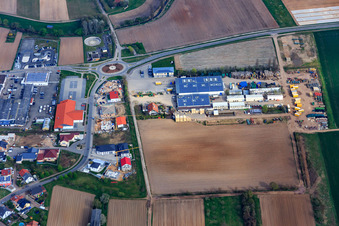 Weidenseehof with Geil GbR Vegetable cultivation and packaging technology & service Geil GmbH in Harthausen in the state Rhineland-Palatinate, Germany