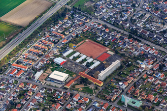 Settlement School Realschule Plus Speyer in Speyer in the state Rhineland-Palatinate, Germany