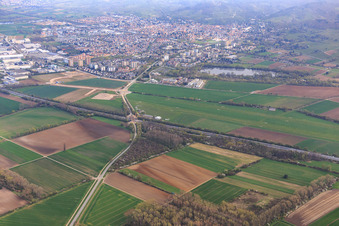 Airport Heppenheim EDEP in Heppenheim in the state Hesse, Germany