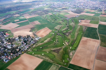 Grounds of the Golf course at Golf Sport Park Gross-Zimmern in Gross-Zimmern in the state Hesse, Germany
