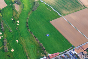 Oblique view of Golf Sport Park Groß-Zimmern in Groß-Zimmern in the state Hesse, Germany