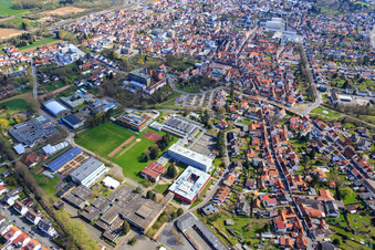 Alfred Delp School, Landrat Gruber School, Gutenberg School Dieburg and ABC Halle Dieburg in Dieburg in the state Hesse, Germany