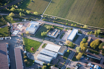 Aerial photograpy of Industrial Area North in Landau in der Pfalz in the state Rhineland-Palatinate, Germany