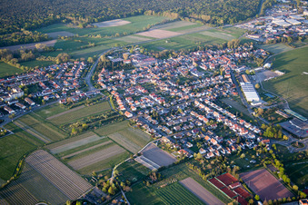 District Speyerdorf in Neustadt an der Weinstraße in the state Rhineland-Palatinate, Germany