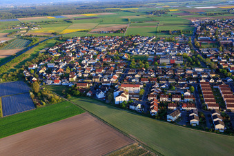 Frankensteiner Street in Gernsheim in the state Hesse, Germany