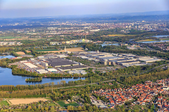 Daimler Truck AG, Mercedes-Benz Wörth plant in Wörth am Rhein in the state Rhineland-Palatinate, Germany