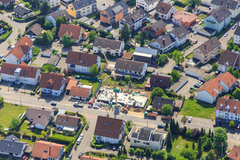 Habsburg Avenue in Hagenbach in the state Rhineland-Palatinate, Germany