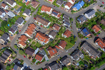 Lindelbrunnstr in Hagenbach in the state Rhineland-Palatinate, Germany