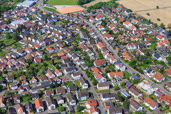 Berwartsteinstr in Hagenbach in the state Rhineland-Palatinate, Germany