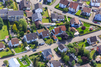 Lärchenstr in Hagenbach in the state Rhineland-Palatinate, Germany