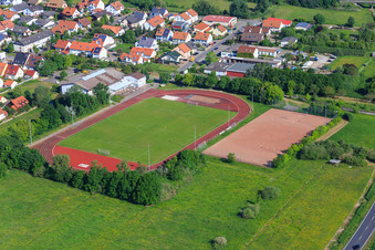 District sports facility Deidesheim of TSG 1849 Deidesheim eV in Deidesheim in the state Rhineland-Palatinate, Germany