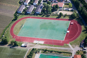 Trift, sports fields in Bad Dürkheim in the state Rhineland-Palatinate, Germany