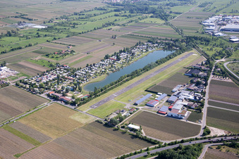 Knaus Camping Park in the district Ungstein in Bad Dürkheim in the state Rhineland-Palatinate, Germany
