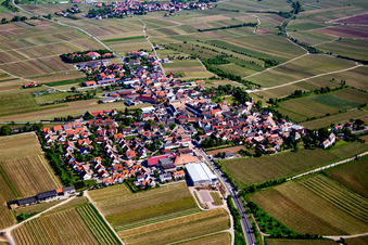 Herxheim am Berg in the state Rhineland-Palatinate, Germany