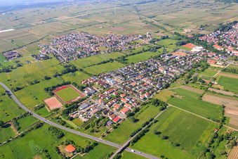 Mayor-Oberhettinger-Straße in Deidesheim in the state Rhineland-Palatinate, Germany
