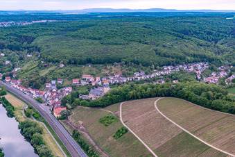 District Mainberg in Schonungen in the state Bavaria, Germany