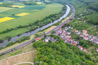 Castle Mainberg in the district Mainberg in Schonungen in the state Bavaria, Germany