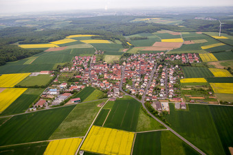 District Hesselbach in Üchtelhausen in the state Bavaria, Germany