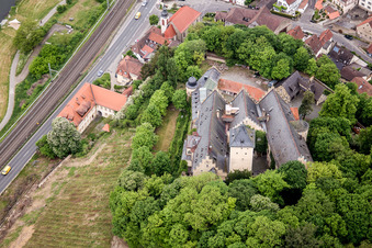 Castle of Schloss Schloss Mainberg in the district Mainberg in Schonungen in the state Bavaria, Germany