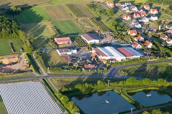 Museum building ensemble of Museums fuer Militaer- and Zeitgeschichte. e. V. in Stammheim in the state Bavaria, Germany