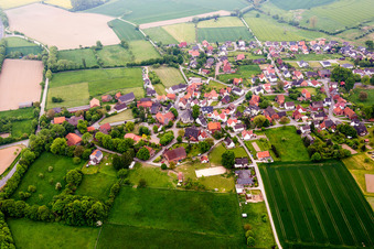 Aerial photograpy of District Rolfzen in Steinheim in the state North Rhine-Westphalia, Germany