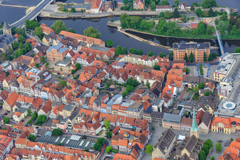 Bäckerstr in Hameln in the state Lower Saxony, Germany