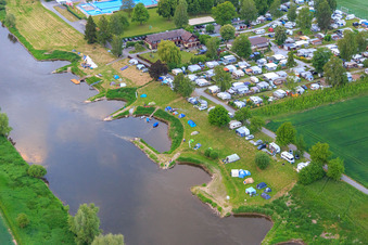 Wesercamping Höxter in Höxter in the state North Rhine-Westphalia, Germany