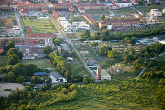 Park of der Landesgartenschau LGS in Landau in der Pfalz in the state Rhineland-Palatinate