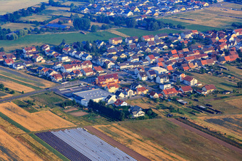 REWE on Hauptstr in Hambrücken in the state Baden-Wuerttemberg, Germany