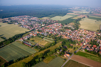 Village - View in Westheim in the state Rhineland-Palatinate, Germany