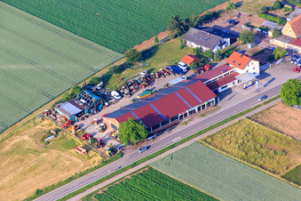 Otwin Zwißler gas station in Ottersheim bei Landau in the state Rhineland-Palatinate, Germany