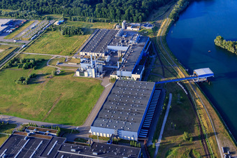 Papierfabrik Palm GmbH & Co. KG | Plant Wörth am Rhein in Wörth am Rhein in the state Rhineland-Palatinate, Germany