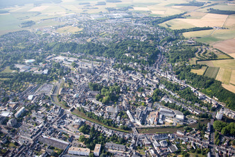 Drone image of Vendôme in the state Loir et Cher, France